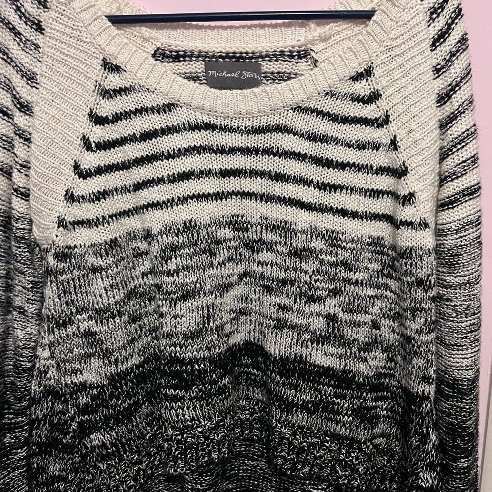 Michael Stars Sweater | Hi-Low Boat Neck Sweater